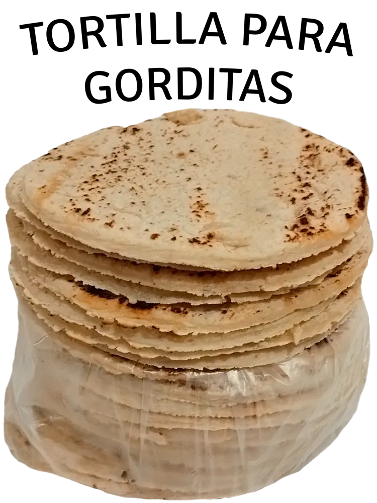 Fotografía tortillas para gorditas